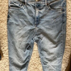 Express Women's Light Blue Denim Jeans